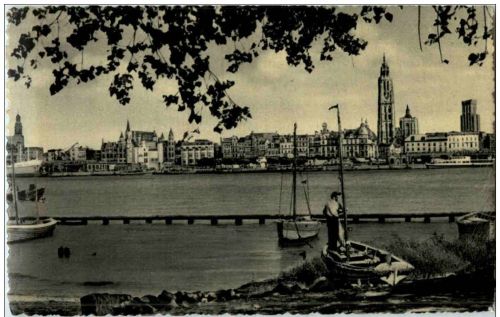 Anvers - Vue sur l Escaut