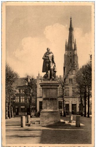 Brugge - Statue