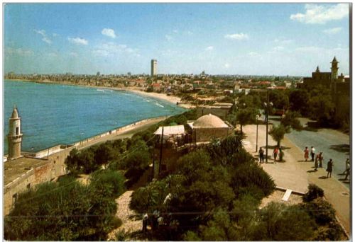 Old Jaffa Facing Modern Tel Aviv