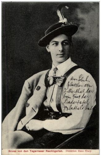 Gruss von den Tegernseer Nachtigallen