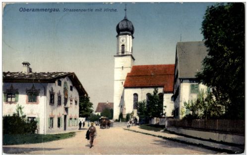 Oberammergau - Strassenpartie
