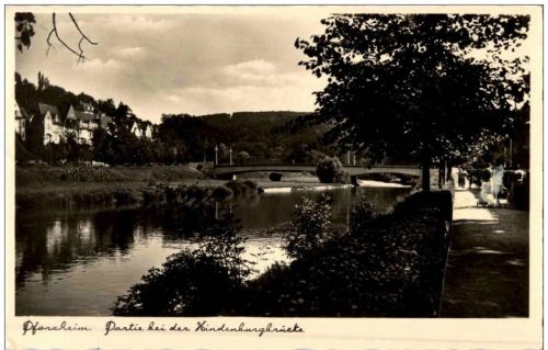 Pforzheim - Partie bei der Hindenburgbrücke