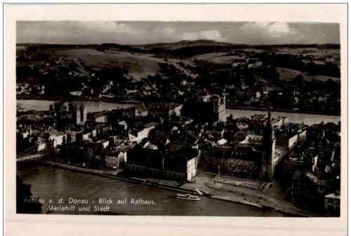 Passau - Rathaus und Dom