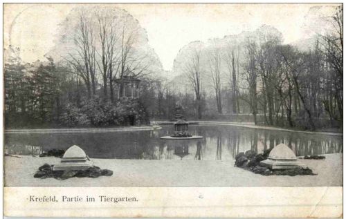 Krefeld - Partie im Tiergarten