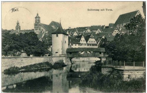 Hall - Sulfersteg mit Turm