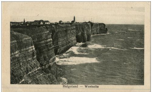 Helgoland - Westseite