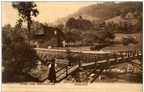 Gruss vom Schwarzwald Gutachtal