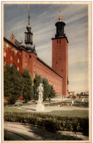 Stockholm - Stadshusets Trädgard
