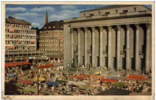 Stockholm - Hötorget med Konserthuset