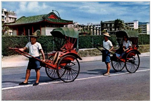 Hong Kong - Rickshaws
