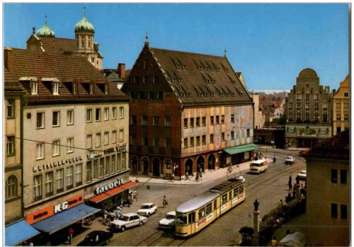 Augsburg - mit Strassenbahn