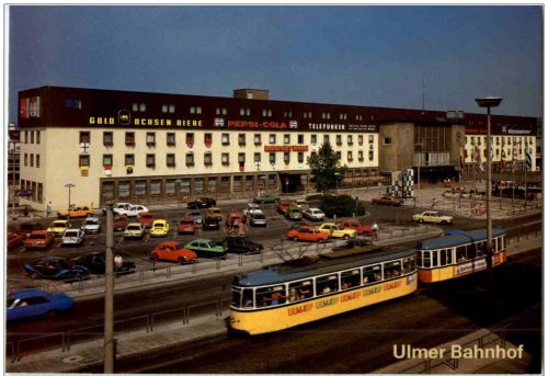 Ulm Bahnhof Strassenbahn