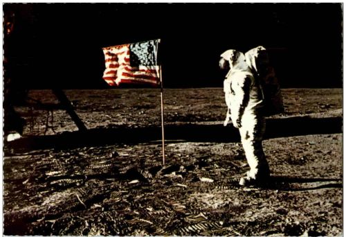 Menschen auf dem Mond 21. Juli 1969
