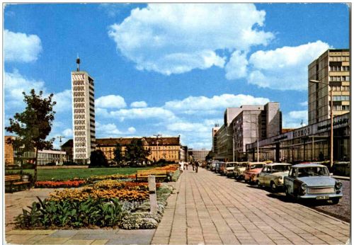 Neubrandenburg - Karl Marx Platz