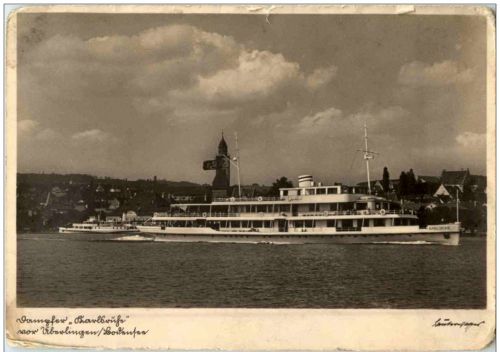 Dampfer Karlsruhe vor Überlingen