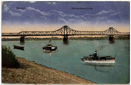 Wesel - Rheinbabenbrücke