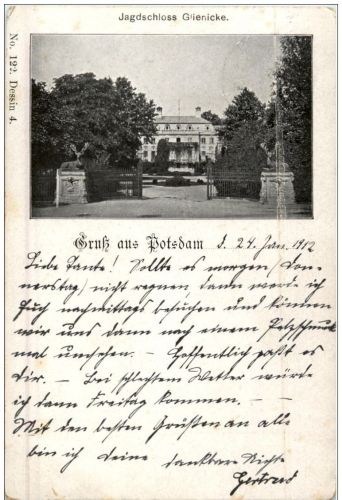 Gruss aus Potsdam - Jagdschloss Gienicke