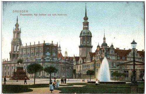 Dresden - Theaterplatz