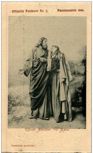 Oberammergau - Passionsspiele 1900