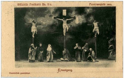 Oberammergau - Passionsspiele 1900