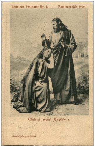 Oberammergau - Passionsspiele 1900