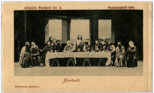 Oberammergau - Passionsspiele 1900