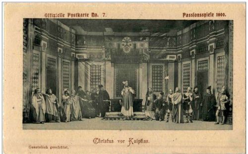 Oberammergau - Passionsspiele 1900