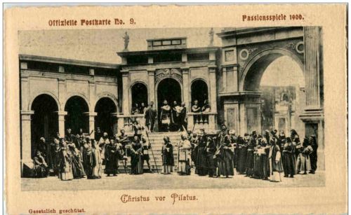 Oberammergau - Passionsspiele 1900
