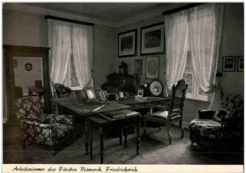 Freidrichsruh - Arbeitszimmer des Fürsten Bismarck