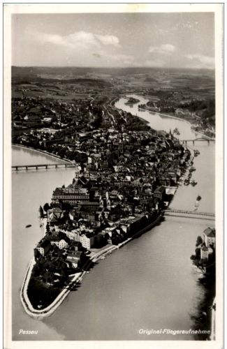 Passau - Fliegeraufnahme