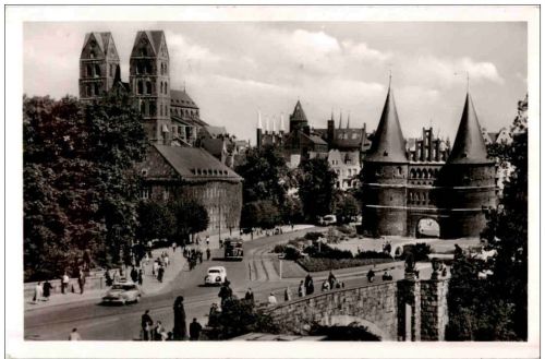 Lübeck - holstentor und St. Marien