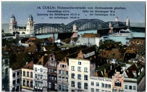 Köln - Hohenzollernbrücke