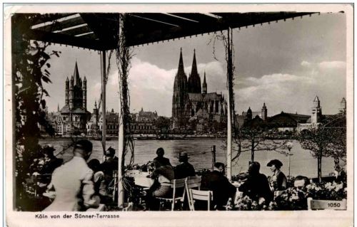 Köln von der Sünner Terrasse