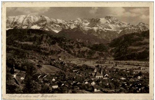 Partenkirchen mit Wetterstein