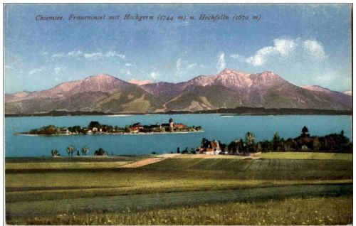 Chiemsee - Fraueninsel mit Hochgern