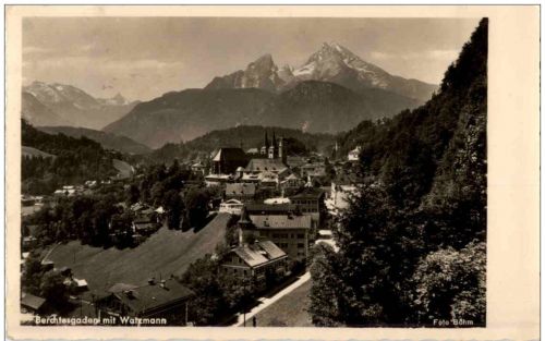 Berchtesgaden mit Watzmann