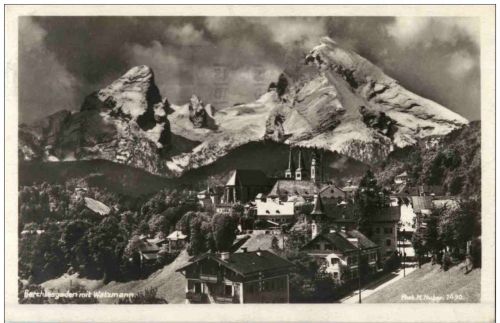 Berchtesgaden mit Watzmann
