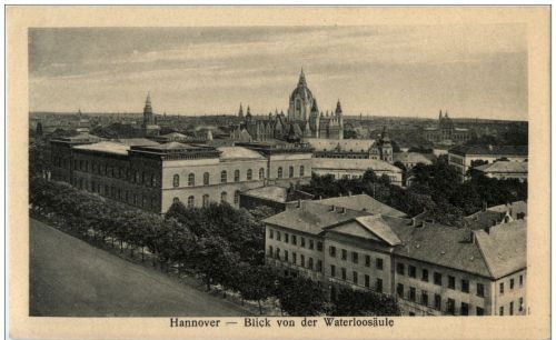 Hannover - Blick von der Waterloosäule