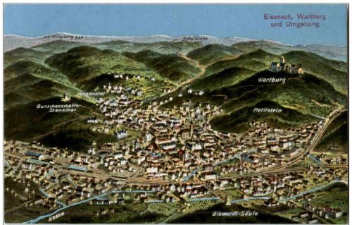 Eisenach und Umgebung