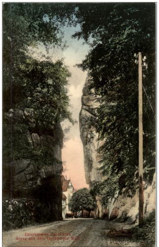 Externsteine - Durchblick