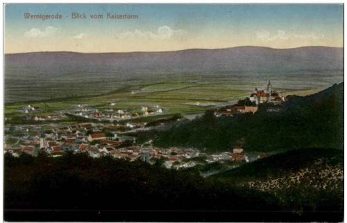 Wernigerode - Blick vom Kaiserturm