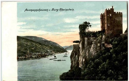 Assmannshausen und Burg Rheinstein