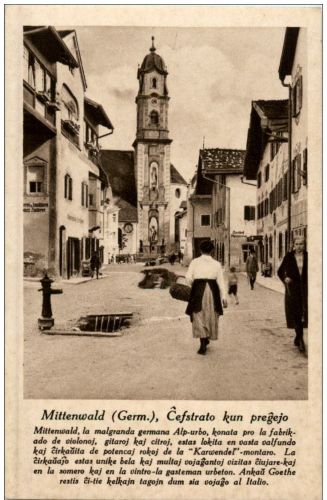 Mittenwald - Esperanto