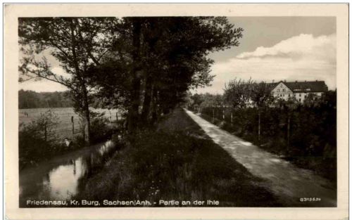 Friedensau - Kreis Burg - Partie an der Ihle