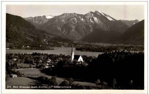Bad Wiessee mit Bodenschneid