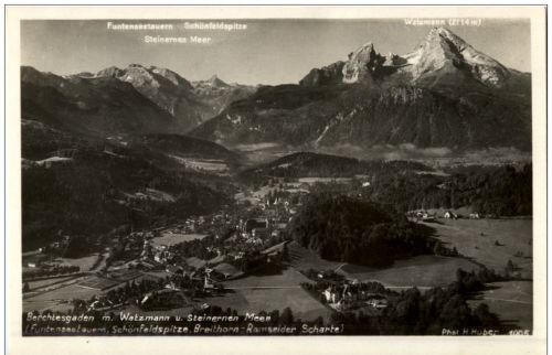 Berchtesgaden mit Watzmann