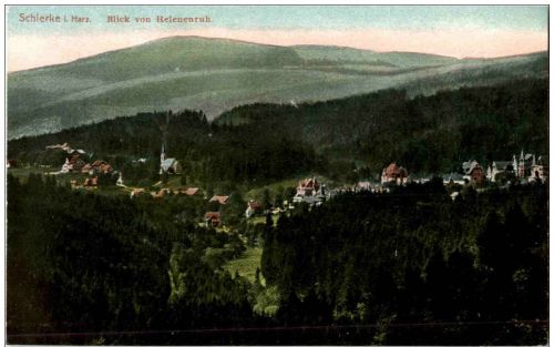 Schierke - Blick von Helenenruh
