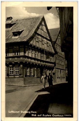 Stolberg Harz - Blick auf Kupfers Gasthaus