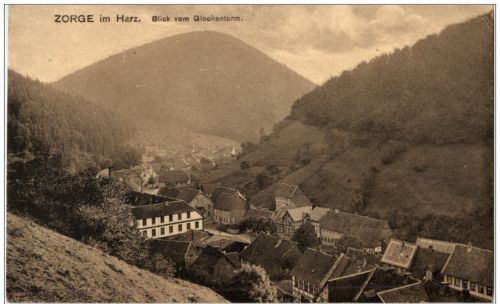 Zorge im Harz - Blick vom Glockenturm