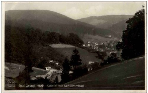 Bad Grund - Kelstal mit Schwimmbad